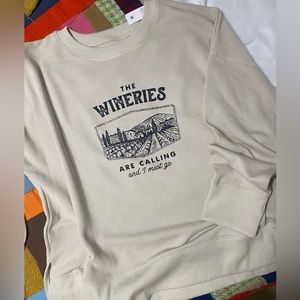Relaxed fit Winery sweatshirt